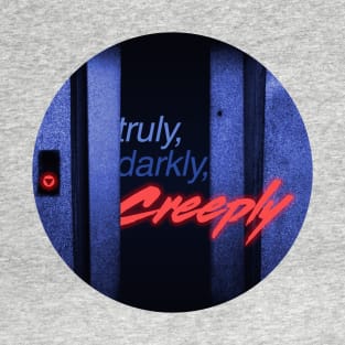 Truly Darkly Creeply logo T-Shirt